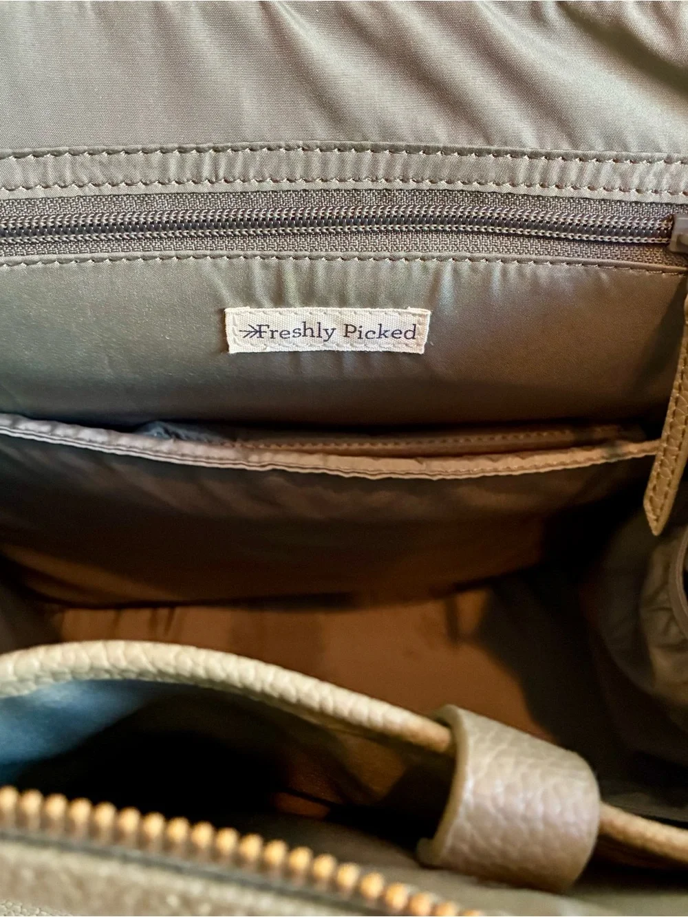 Freshly Picked Convertible Classic Sage Green Diaper Bag ll Backpack